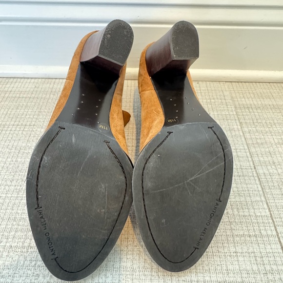 ANTONIO MELANI Tan Ankle Booties - Picture 5 of 8